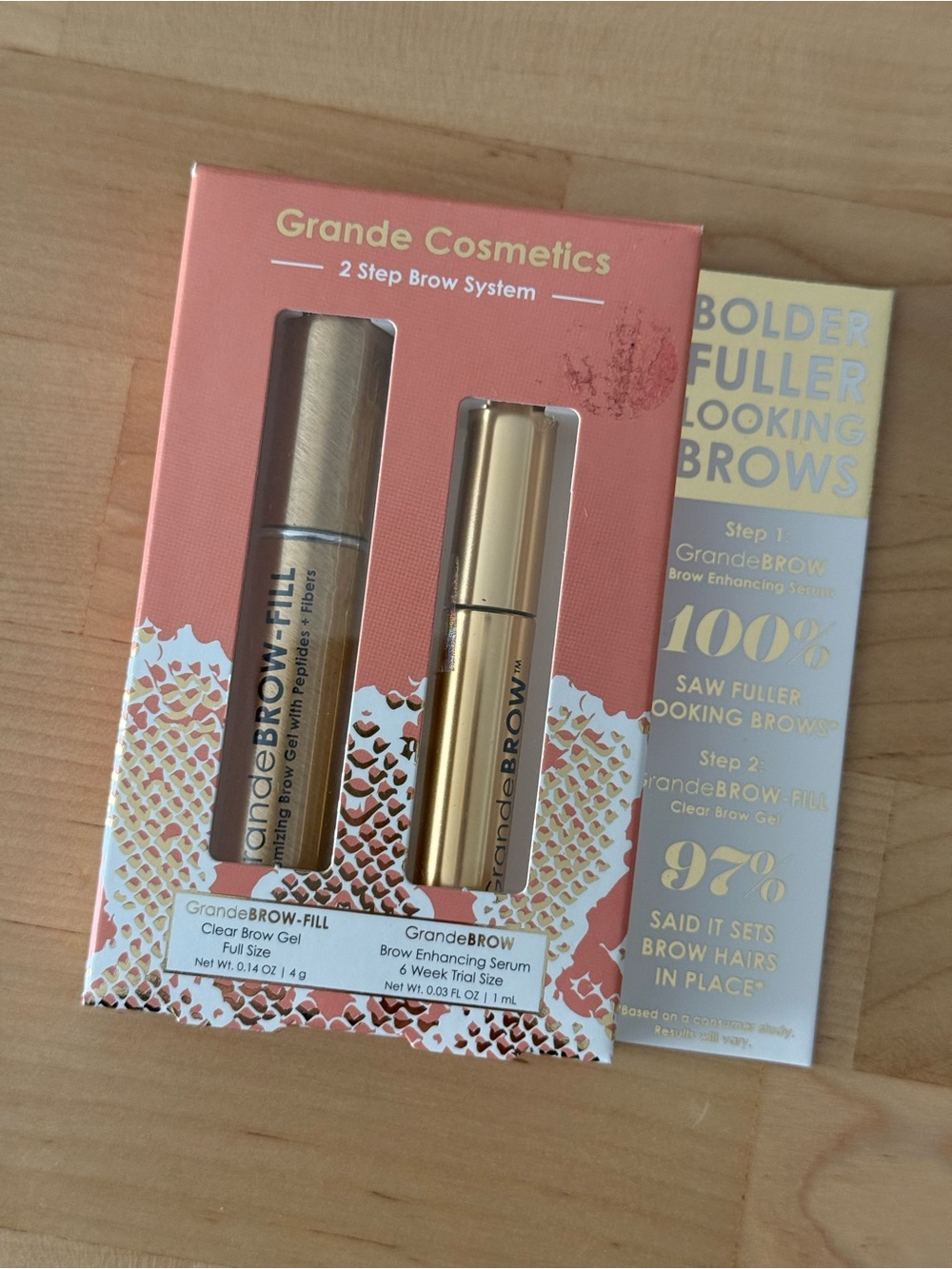 Grande Cosmetics GrandeBROW 2-Step Brow System